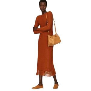 Pamela Love Fringe Sweater Dress Size XS